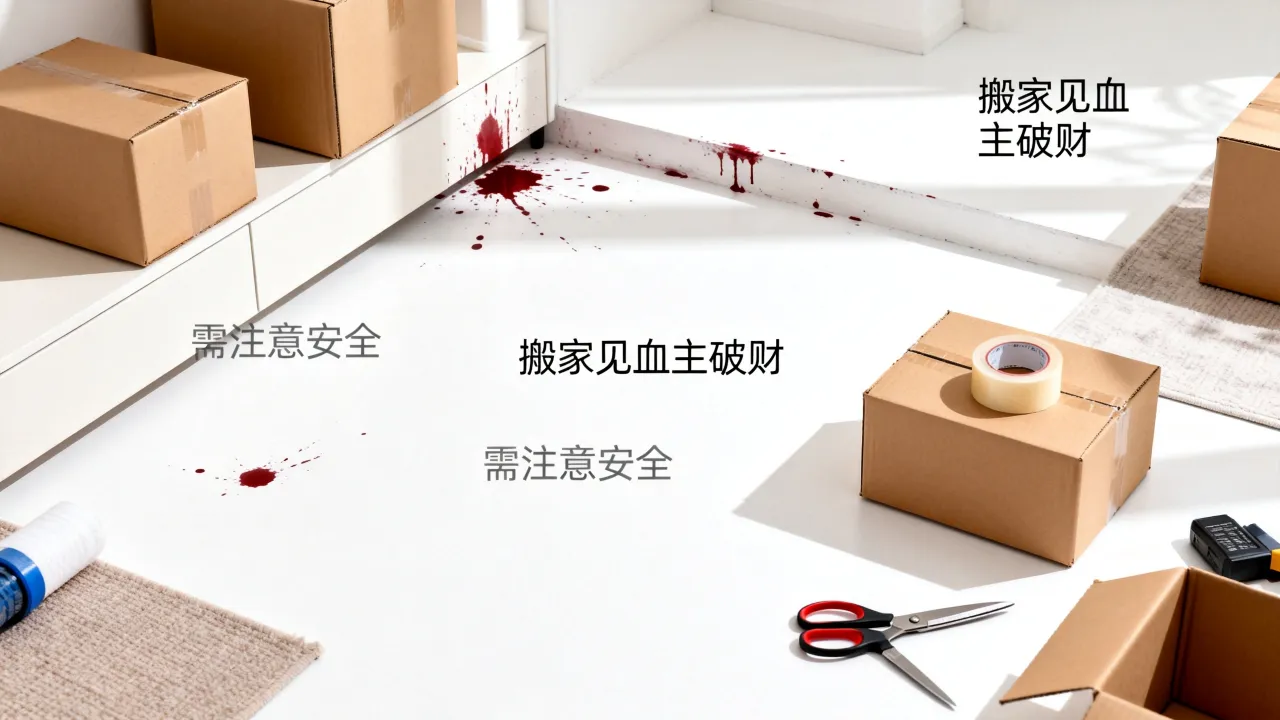 搬家见血吉凶怎么说话,搬家见血有什么风水预兆? 搬家见血吉凶怎么说话,搬家见血有什么风水预兆?