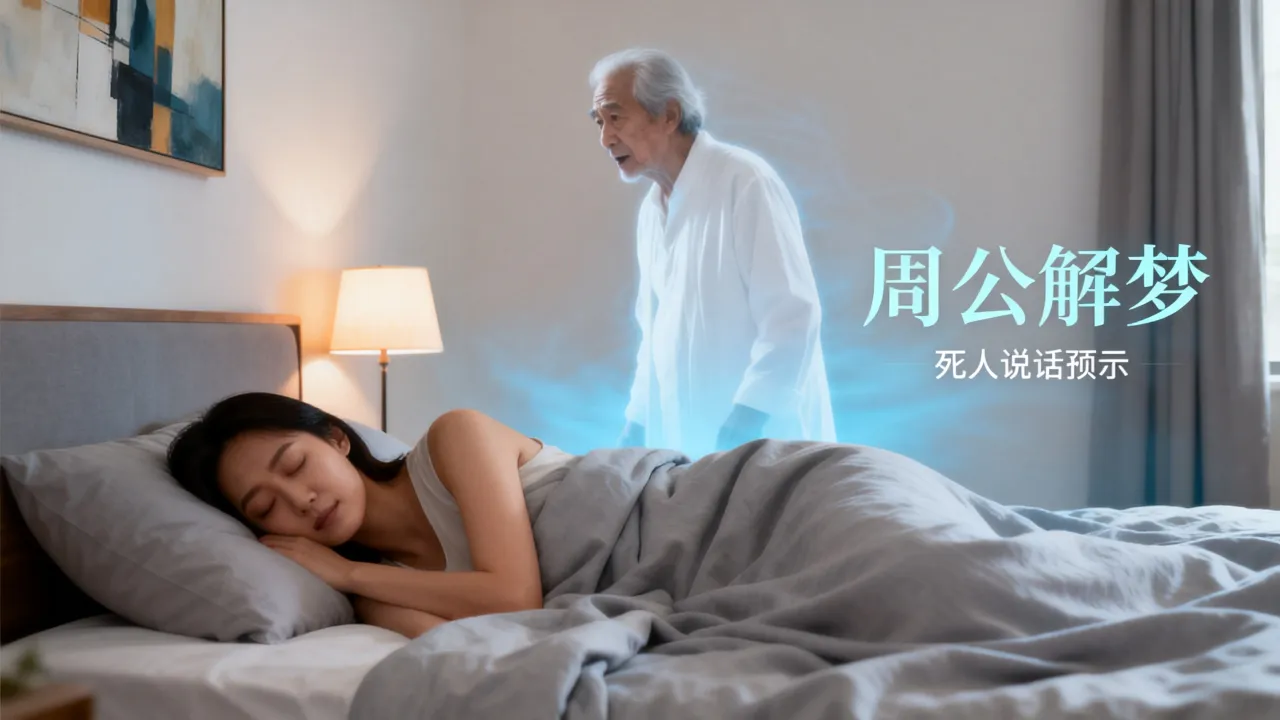 梦见死去的说话有什么意思吗，周公解梦死人说话预示什么