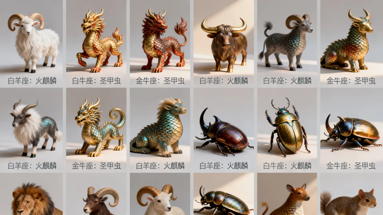 十二星座专属灵兽是什么?你的专属灵兽是哪只? 十二星座专属灵兽是什么?你的专属灵兽是哪只?