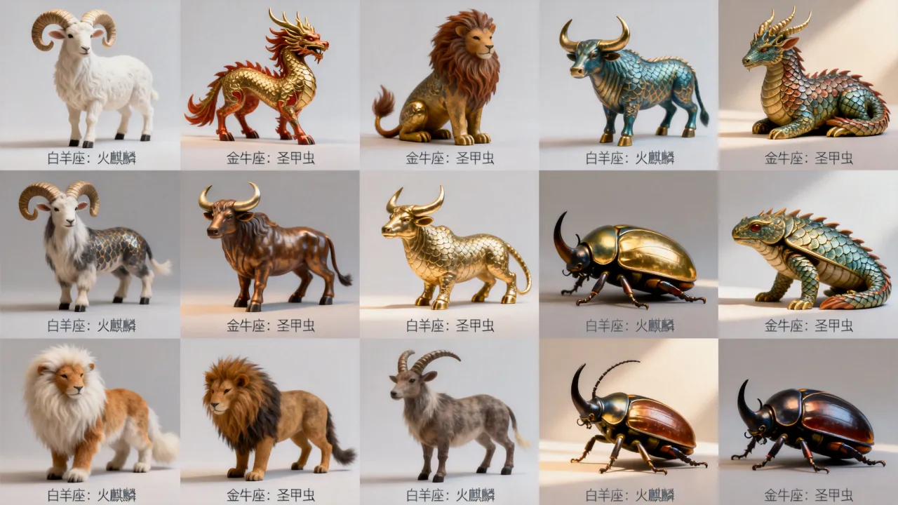 十二星座专属灵兽是什么?你的专属灵兽是哪只? 十二星座专属灵兽是什么?你的专属灵兽是哪只?