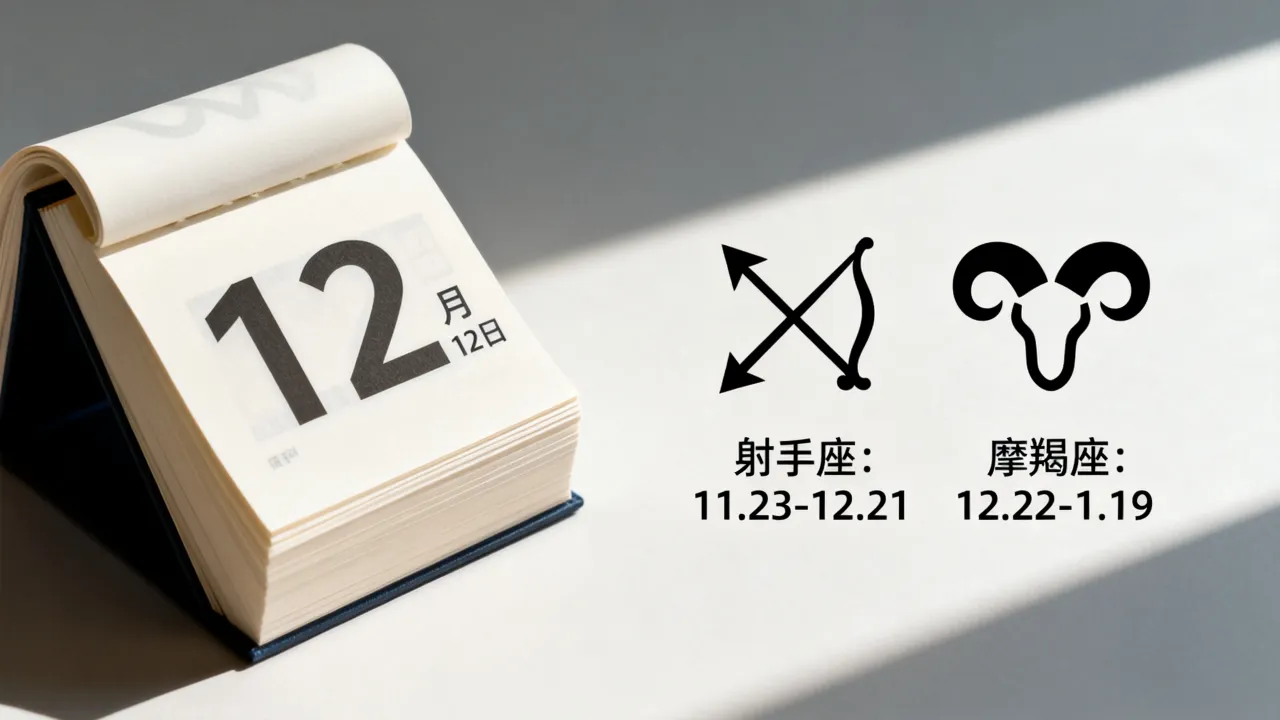十二月十二日是什么星座，射手座还是摩羯座？