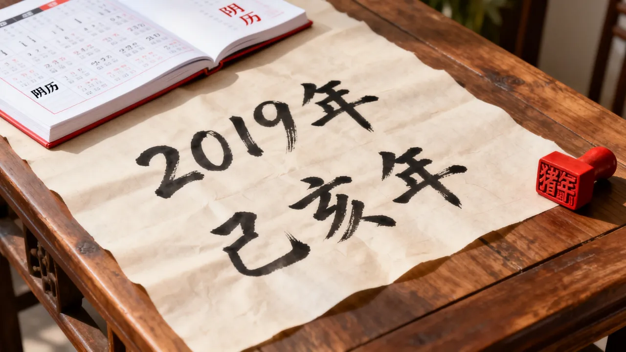 2019年阴历是什么年，怎么称呼？