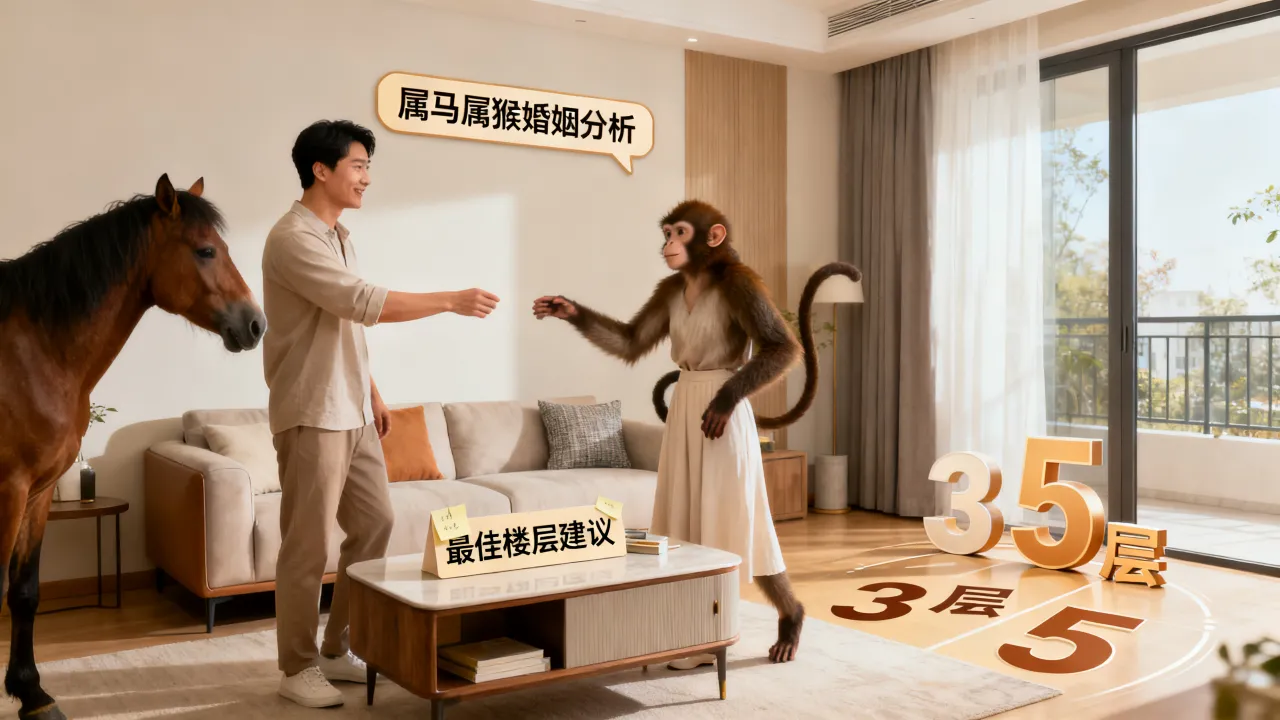 男属马女属猴的婚姻咋样,男属猴女属马买新房要几层最好呢 男属马女属猴的婚姻咋样,男属猴女属马买新房要几层最好呢
