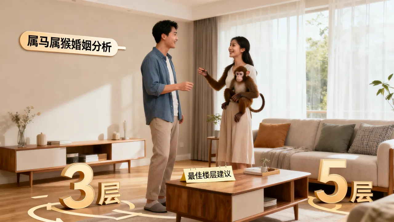 男属马女属猴的婚姻咋样,男属猴女属马买新房要几层最好呢 男属马女属猴的婚姻咋样,男属猴女属马买新房要几层最好呢