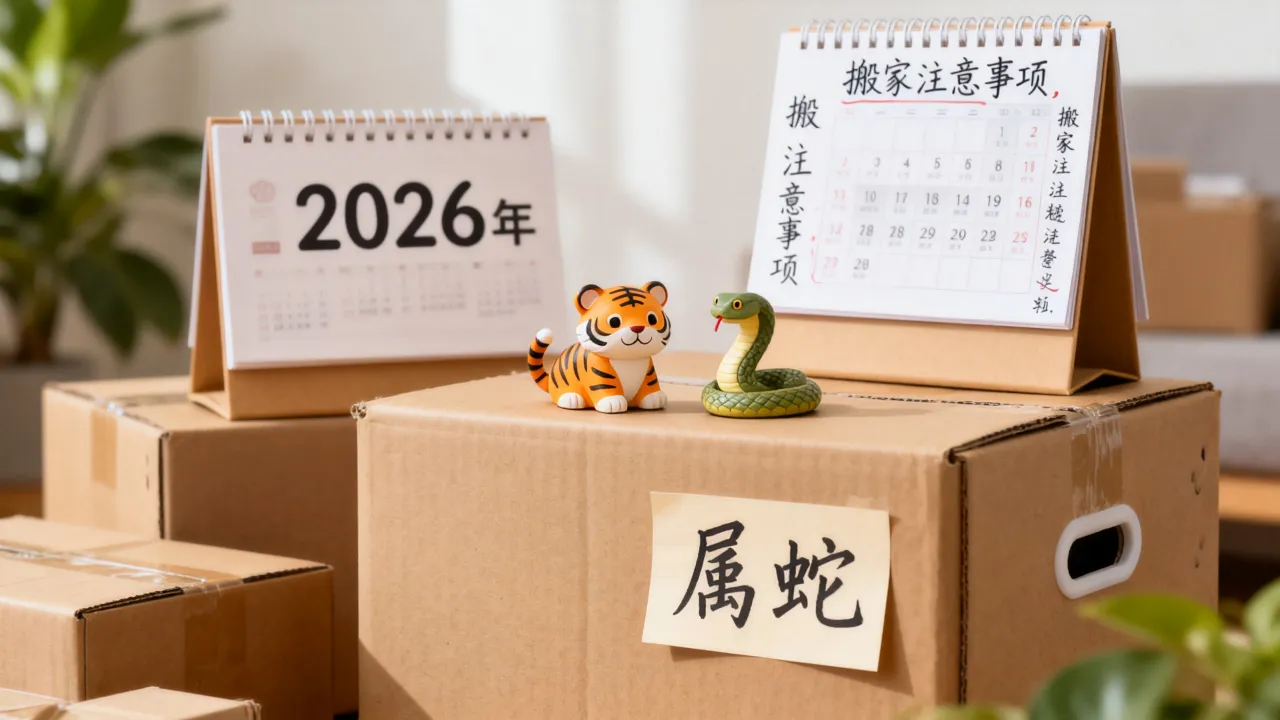 2026年不宜搬家的属相有哪些,属虎和属蛇的人搬家要注意什么? 2026年不宜搬家的属相有哪些,属虎和属蛇的人搬家要注意什么?