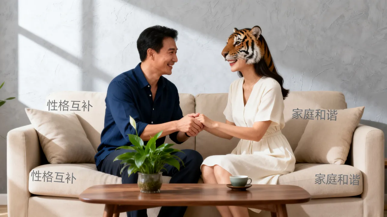 属狗跟属虎的性格合吗，老公属狗老婆属虎到底好吗