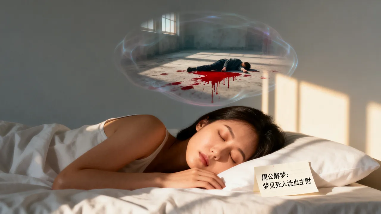 梦到人死流血有什么意思吗，周公解梦梦见死人流血是什么预兆？