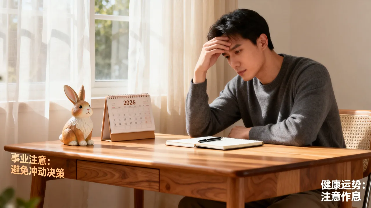 生肖兔2026年运势及运程如何?属兔人全年要注意什么 生肖兔2026年运势及运程如何?属兔人全年要注意什么