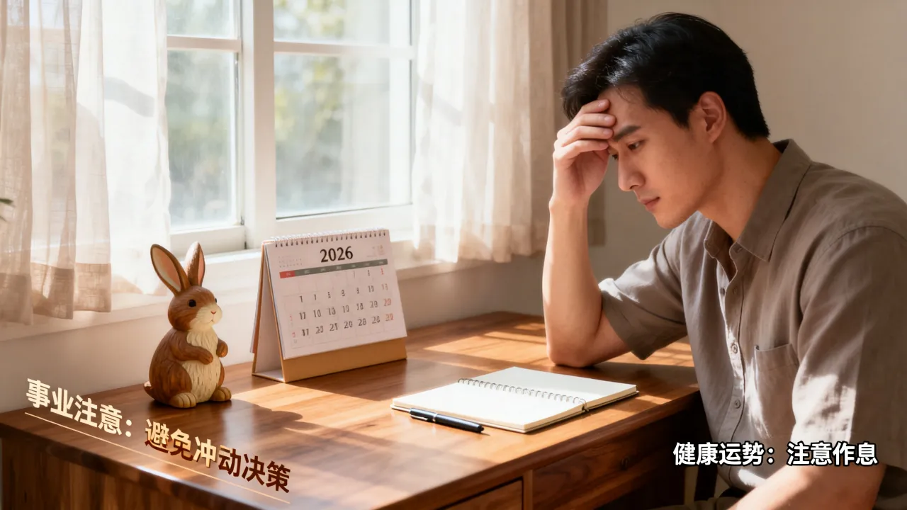 生肖兔2026年运势及运程如何?属兔人全年要注意什么 生肖兔2026年运势及运程如何?属兔人全年要注意什么