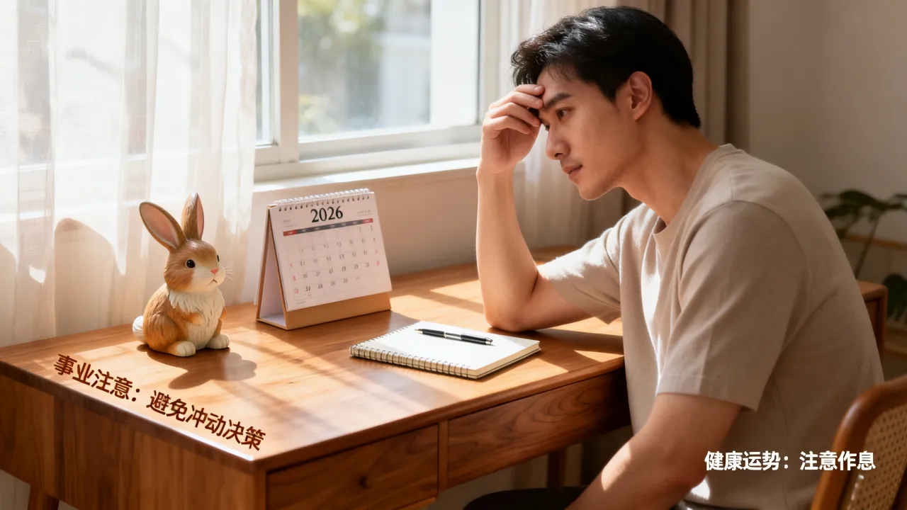 生肖兔2026年运势及运程如何?属兔人全年要注意什么 生肖兔2026年运势及运程如何?属兔人全年要注意什么