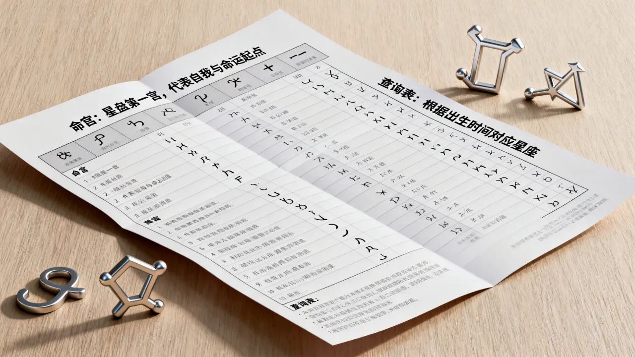 命宫十二星座是什么意思？命宫十二星座查询表怎么看？