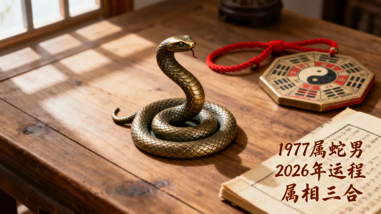 1977年属蛇男2026年运程如何,属相三合有哪些? 1977年属蛇男2026年运程如何,属相三合有哪些?