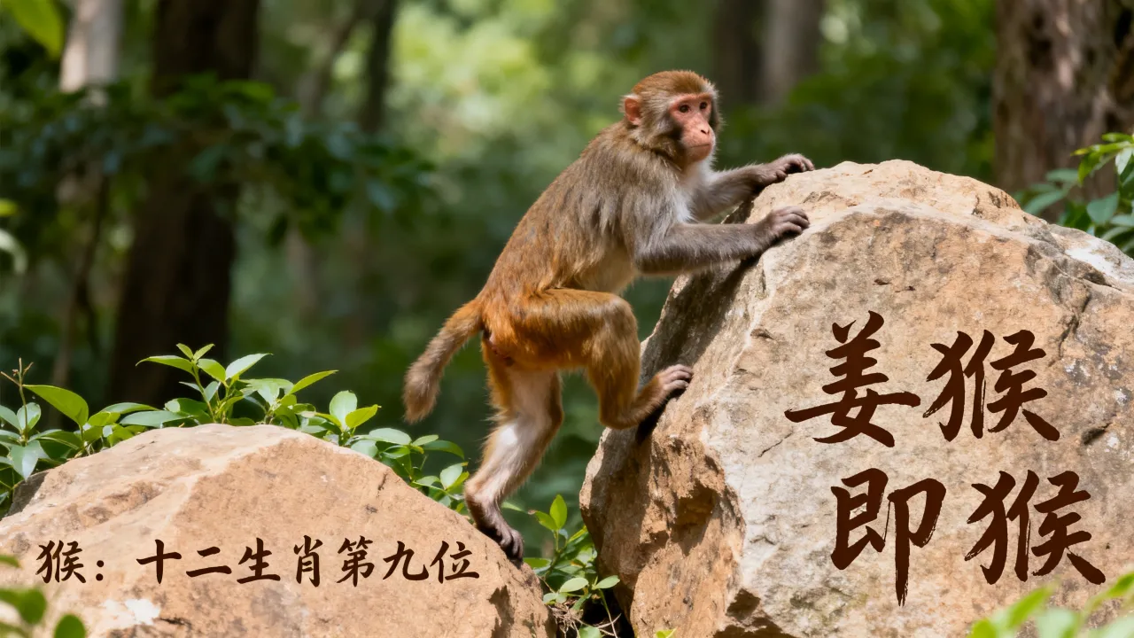 十二生肖姜猴是什么生肖，姜猴在十二生肖中代表什么生肖？