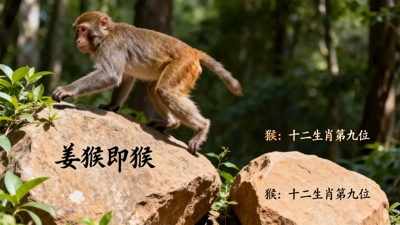 十二生肖姜猴是什么生肖，姜猴在十二生肖中代表什么生肖？