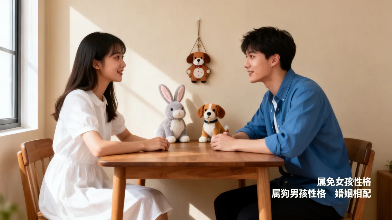 属兔女孩和属狗男孩性格好吗，女生属狗男生属兔婚姻相配吗