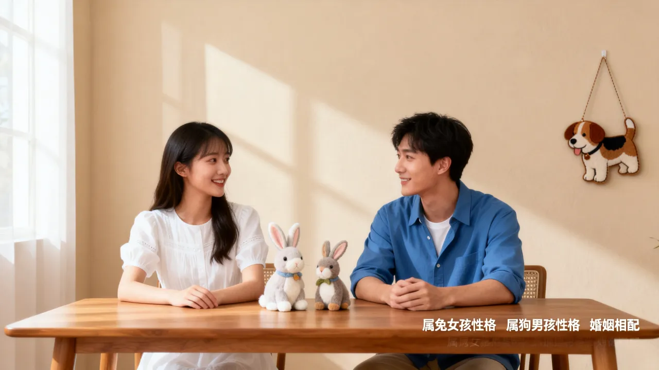 属兔女孩和属狗男孩性格好吗，女生属狗男生属兔婚姻相配吗