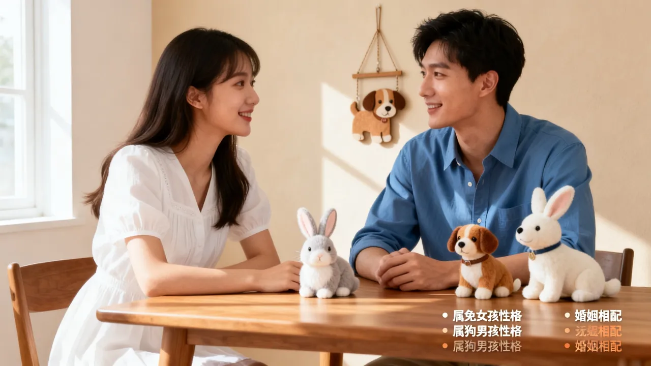 属兔女孩和属狗男孩性格好吗，女生属狗男生属兔婚姻相配吗