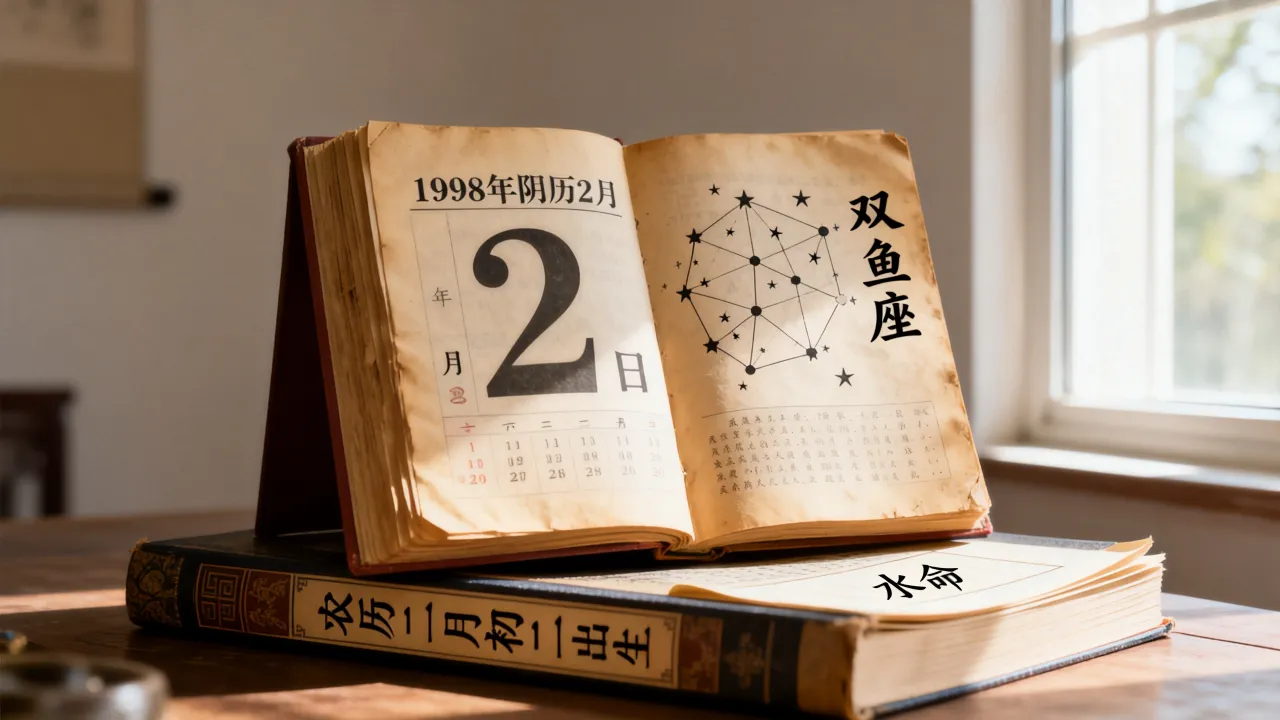 1998阴历2月2日是什么星座？农历二月初二出生是什么命？