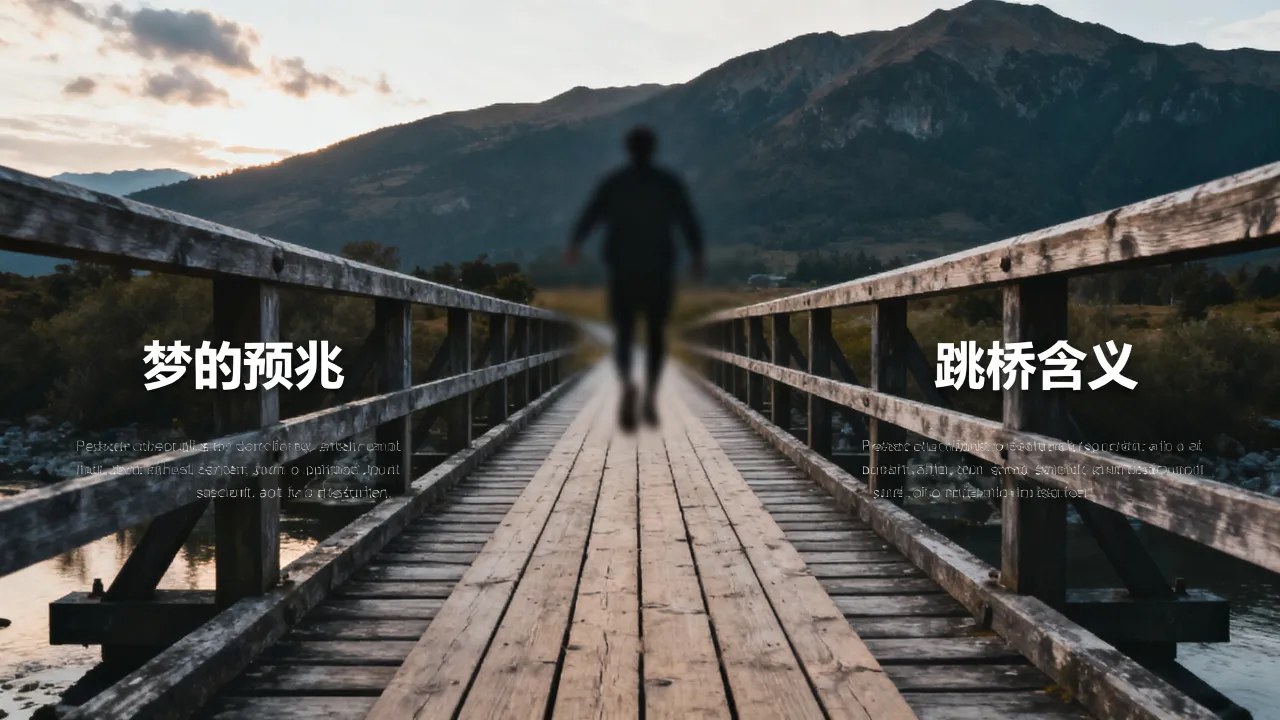 梦到别人跳桥是好是坏，梦见别人跳桥有什么预兆和含义