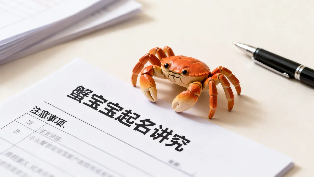 蟹宝宝怎么起名的呢,起名有哪些讲究和注意事项? 蟹宝宝怎么起名的呢,起名有哪些讲究和注意事项?