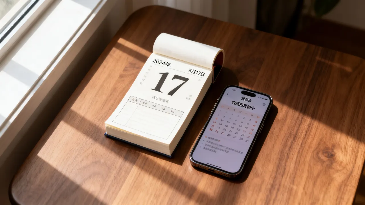 17阴历是几月几日?5月17日农历是初几,万年历黄历查询 17阴历是几月几日?5月17日农历是初几,万年历黄历查询