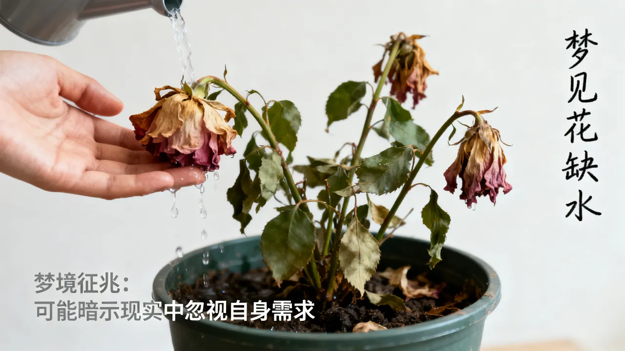 梦见花缺水有什么说法,梦见花缺水预示什么征兆? 梦见花缺水有什么说法,梦见花缺水预示什么征兆?