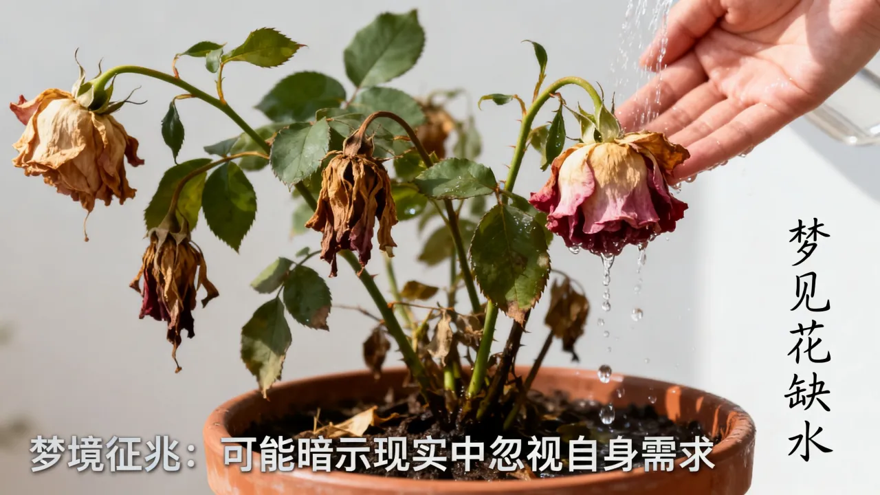 梦见花缺水有什么说法,梦见花缺水预示什么征兆? 梦见花缺水有什么说法,梦见花缺水预示什么征兆?