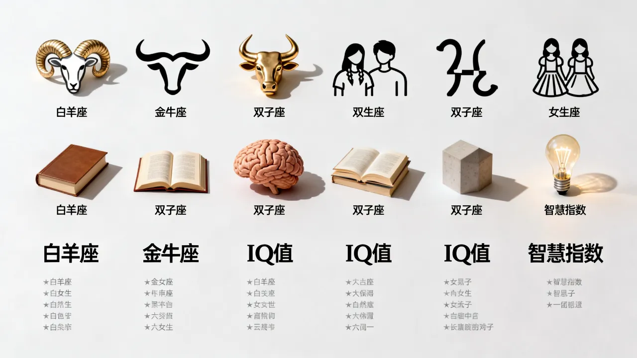 星座智商排行榜,十二星座女生哪个星座IQ最高? 星座智商排行榜,十二星座女生哪个星座IQ最高?