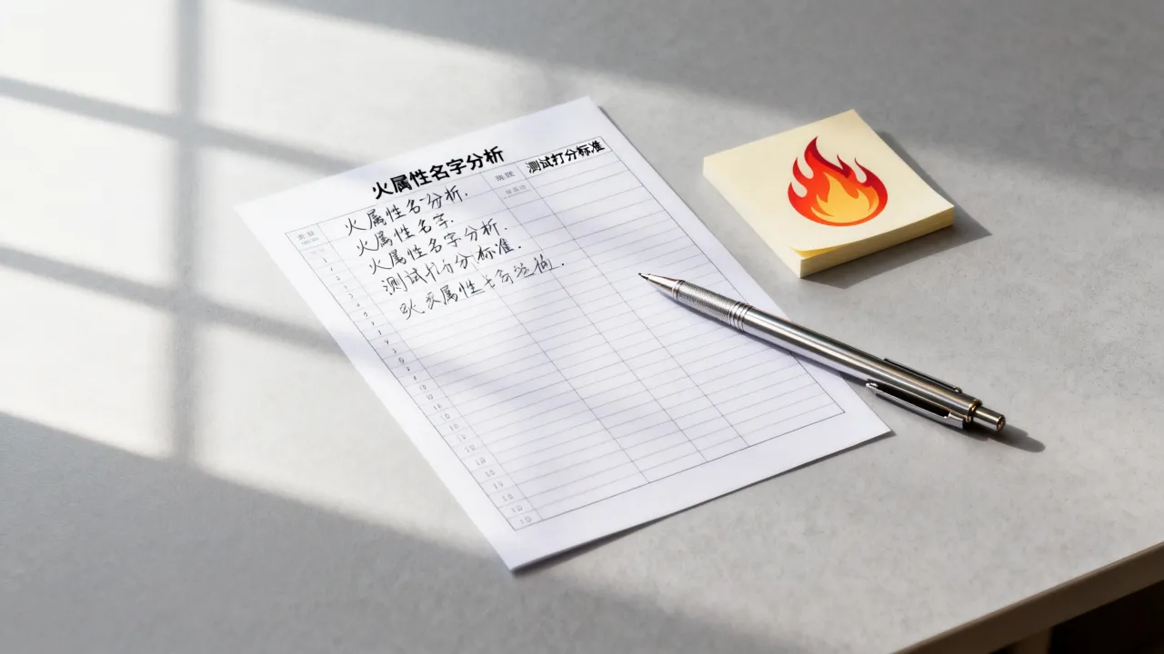 怎么看火人的名字吉凶,名字测试打分准不准 怎么看火人的名字吉凶,名字测试打分准不准