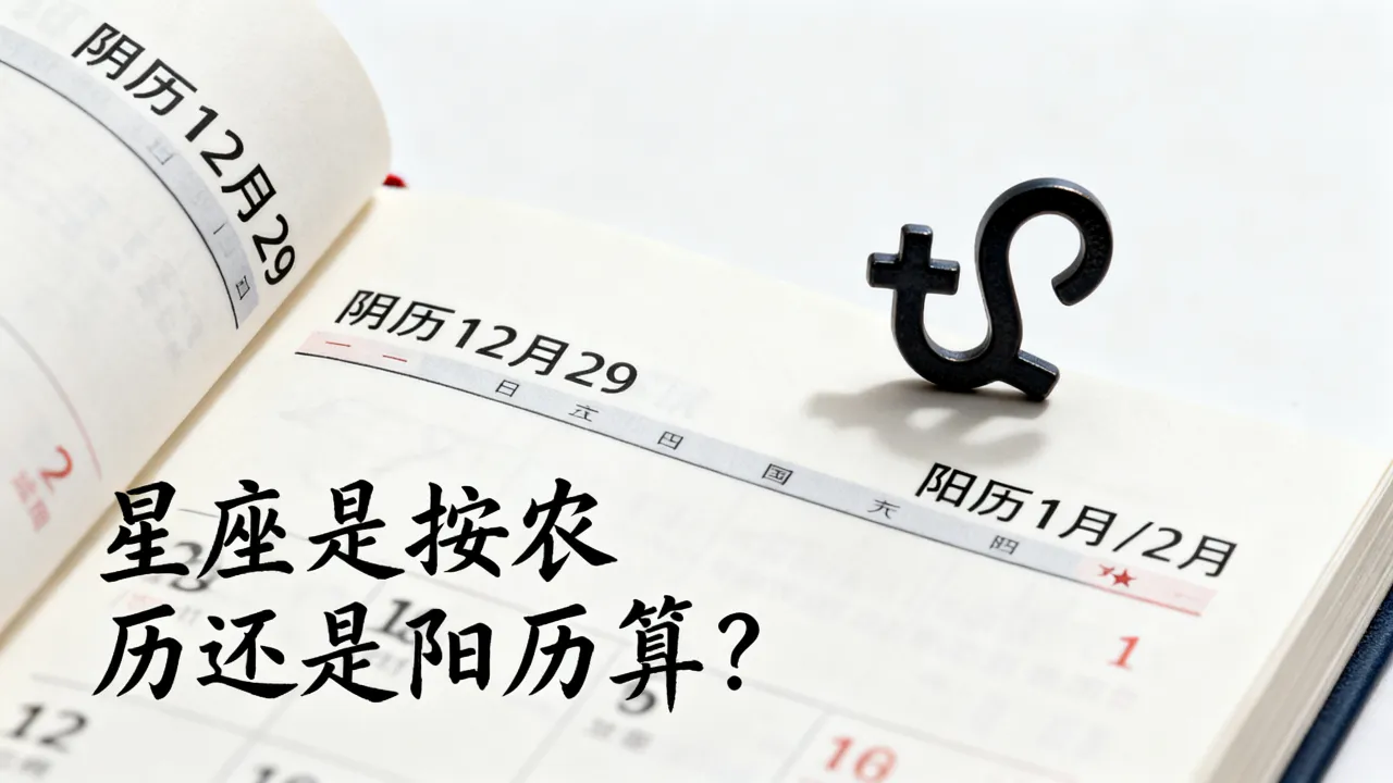 阴历12月29什么星座,星座是按农历还是阳历算? 阴历12月29什么星座,星座是按农历还是阳历算?