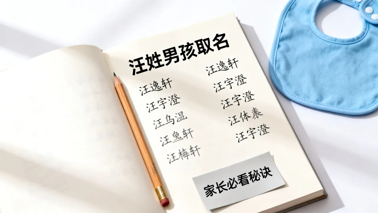 姓汪男宝宝怎么起名?汪姓男孩取名宝典,家长必看秘诀 姓汪男宝宝怎么起名?汪姓男孩取名宝典,家长必看秘诀