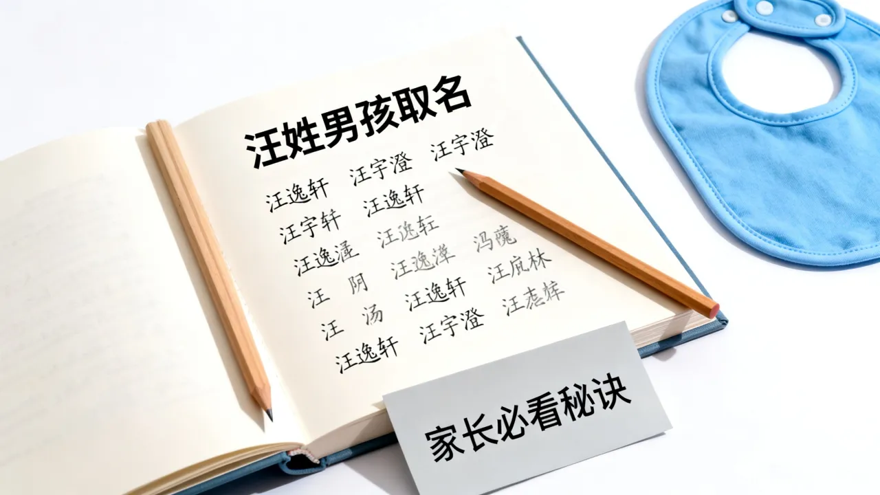 姓汪男宝宝怎么起名？汪姓男孩取名宝典，家长必看秘诀