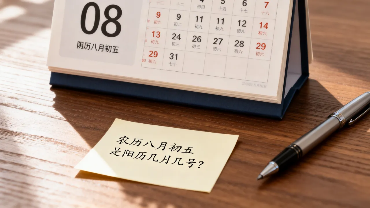 阴历八月初五是多少号?农历八月初五是阳历几月几号? 阴历八月初五是多少号?农历八月初五是阳历几月几号?