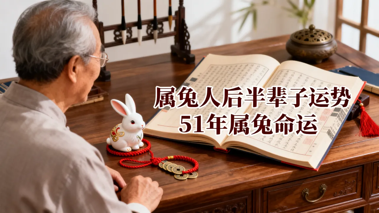 51年属兔人命运如何,后半辈子运势好不好? 51年属兔人命运如何,后半辈子运势好不好?