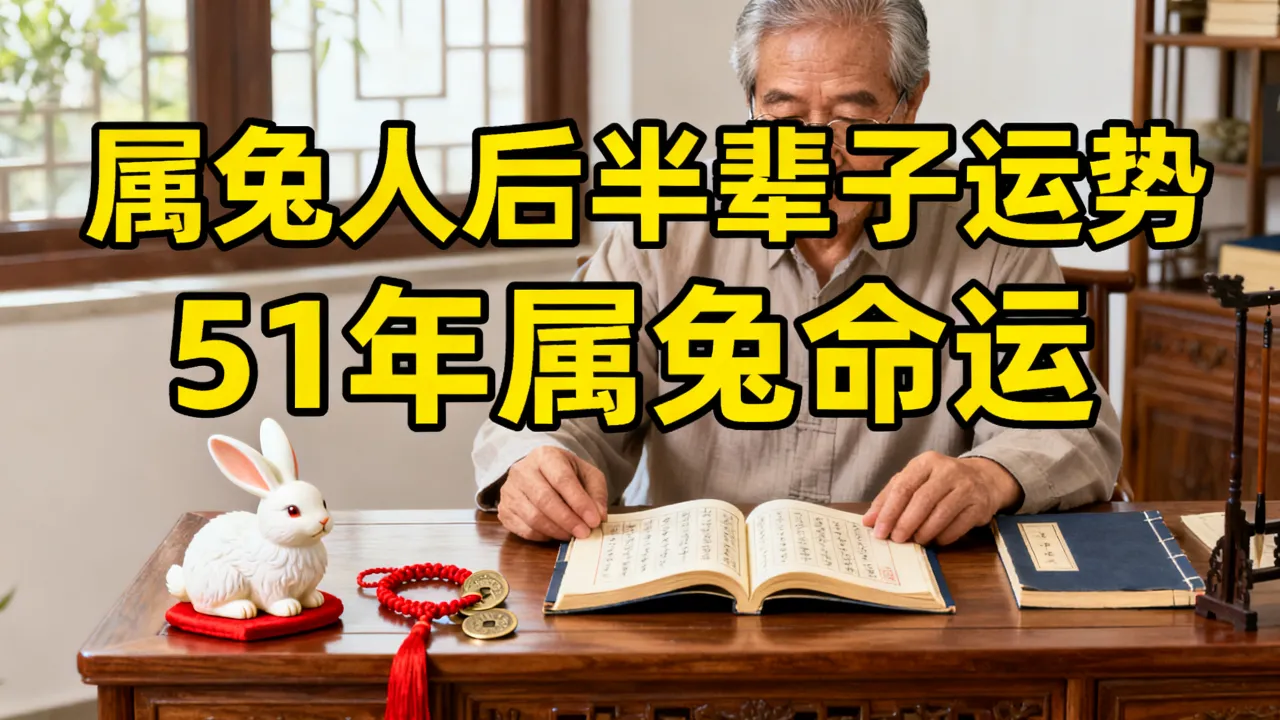 51年属兔人命运如何,后半辈子运势好不好? 51年属兔人命运如何,后半辈子运势好不好?