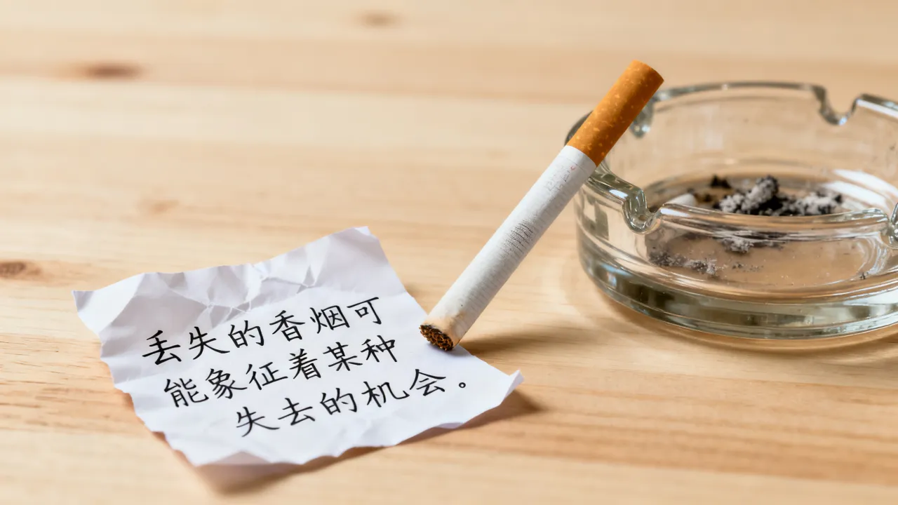 梦见香烟丢了是什么启示,梦见烟丢了有什么预兆 梦见香烟丢了是什么启示,梦见烟丢了有什么预兆