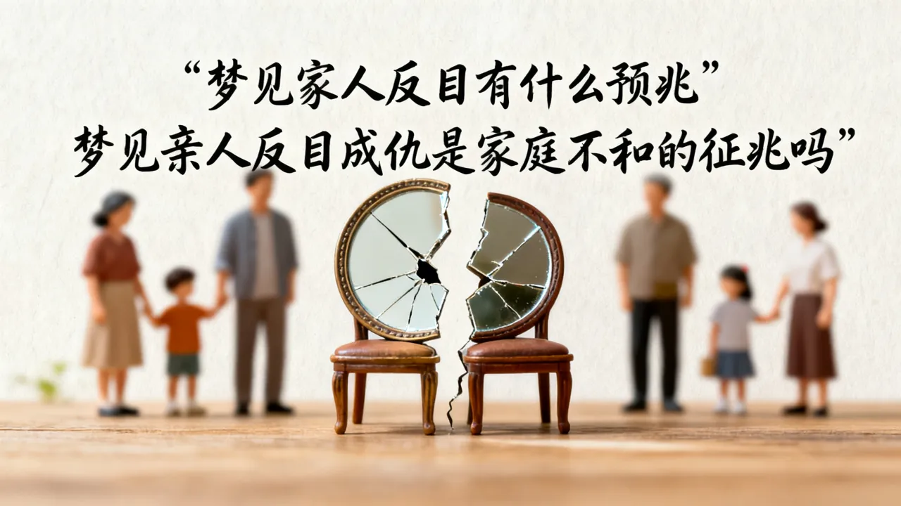 梦见家人反目有什么预兆,梦见亲人反目成仇是家庭不和的征兆吗 梦见家人反目有什么预兆,梦见亲人反目成仇是家庭不和的征兆吗