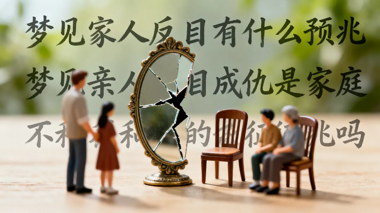 梦见家人反目有什么预兆,梦见亲人反目成仇是家庭不和的征兆吗 梦见家人反目有什么预兆,梦见亲人反目成仇是家庭不和的征兆吗