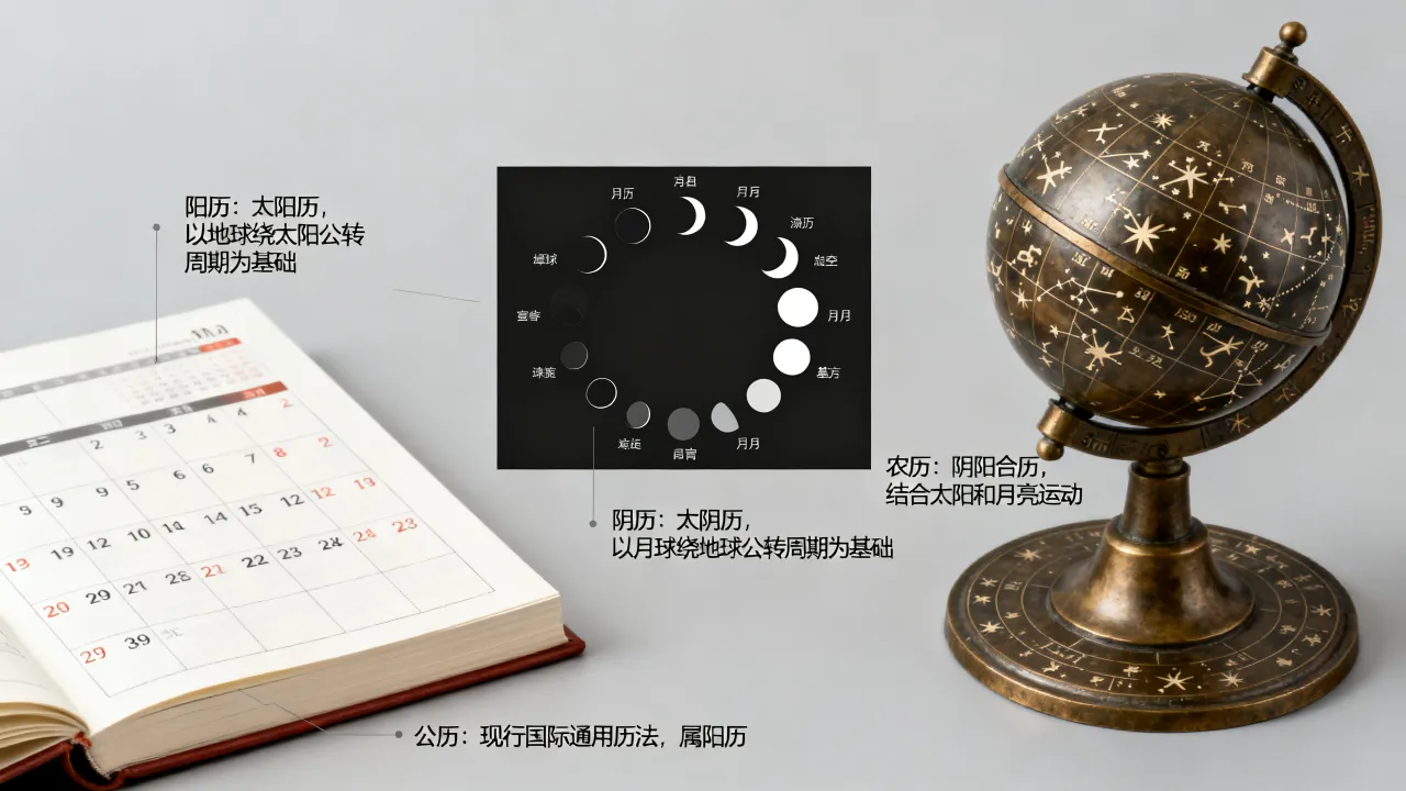 阳历和阴历是怎么来的,农历是阴历吗,公历和农历的区别 阳历和阴历是怎么来的,农历是阴历吗,公历和农历的区别