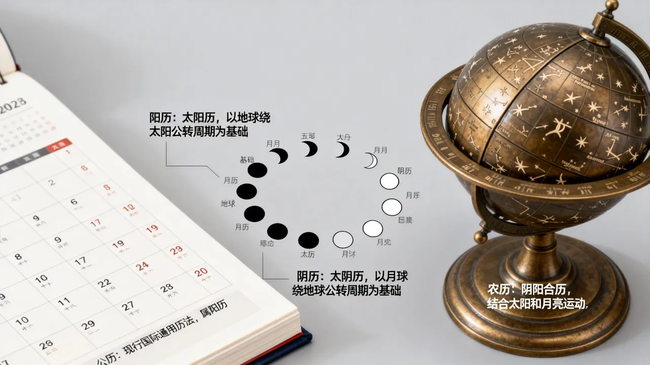 阳历和阴历是怎么来的,农历是阴历吗,公历和农历的区别 阳历和阴历是怎么来的,农历是阴历吗,公历和农历的区别
