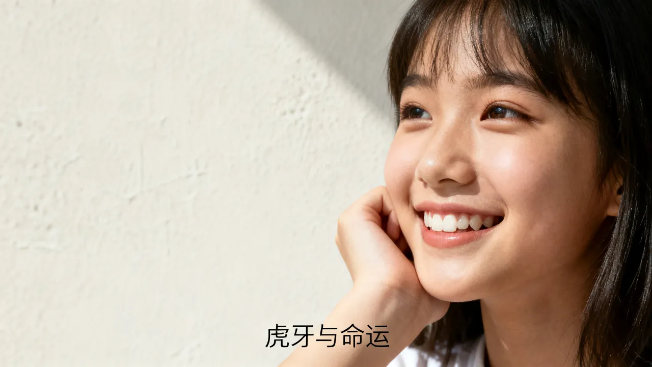 长虎牙的人命运好不好，女生有虎牙注定命苦吗