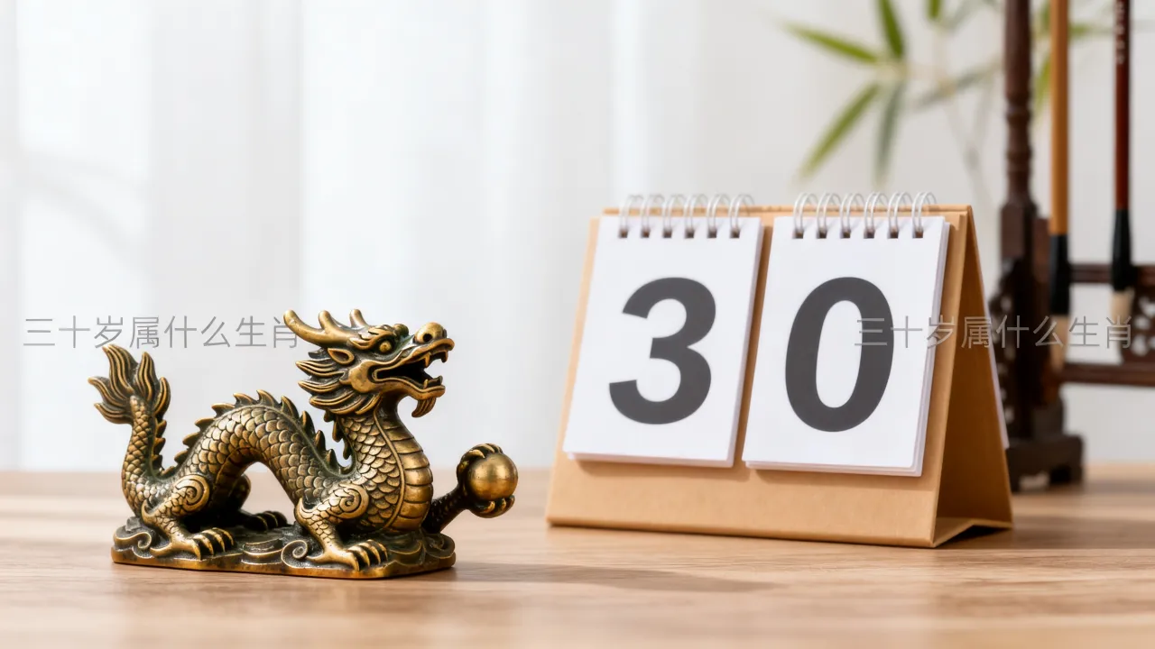 今年三十的生肖是什么，三十岁属什么生肖的呢？