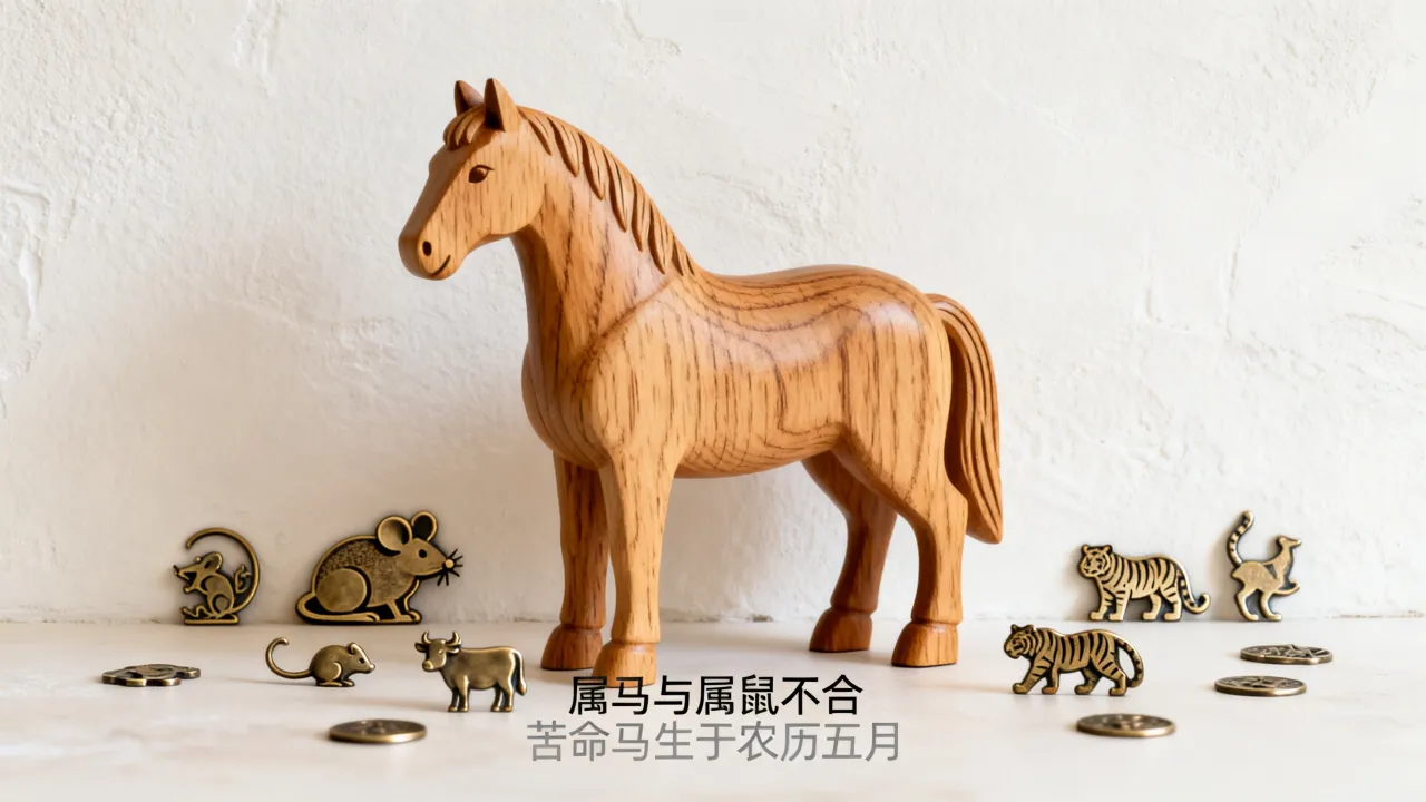 属马的和什么属相不合，苦命马一般生在几月？