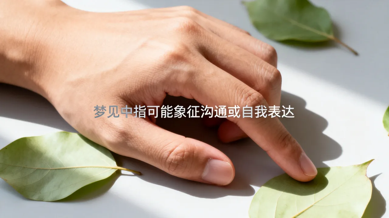 梦见中指是什么意思?做梦梦到中指预兆好坏,周公解梦指点吉凶 梦见中指是什么意思?做梦梦到中指预兆好坏,周公解梦指点吉凶