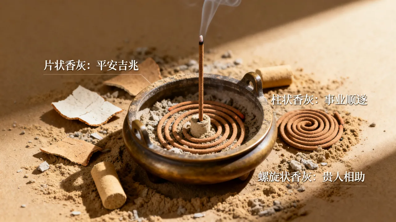 灶王爷的香怎么看吉凶，香灰形状预示什么兆头
