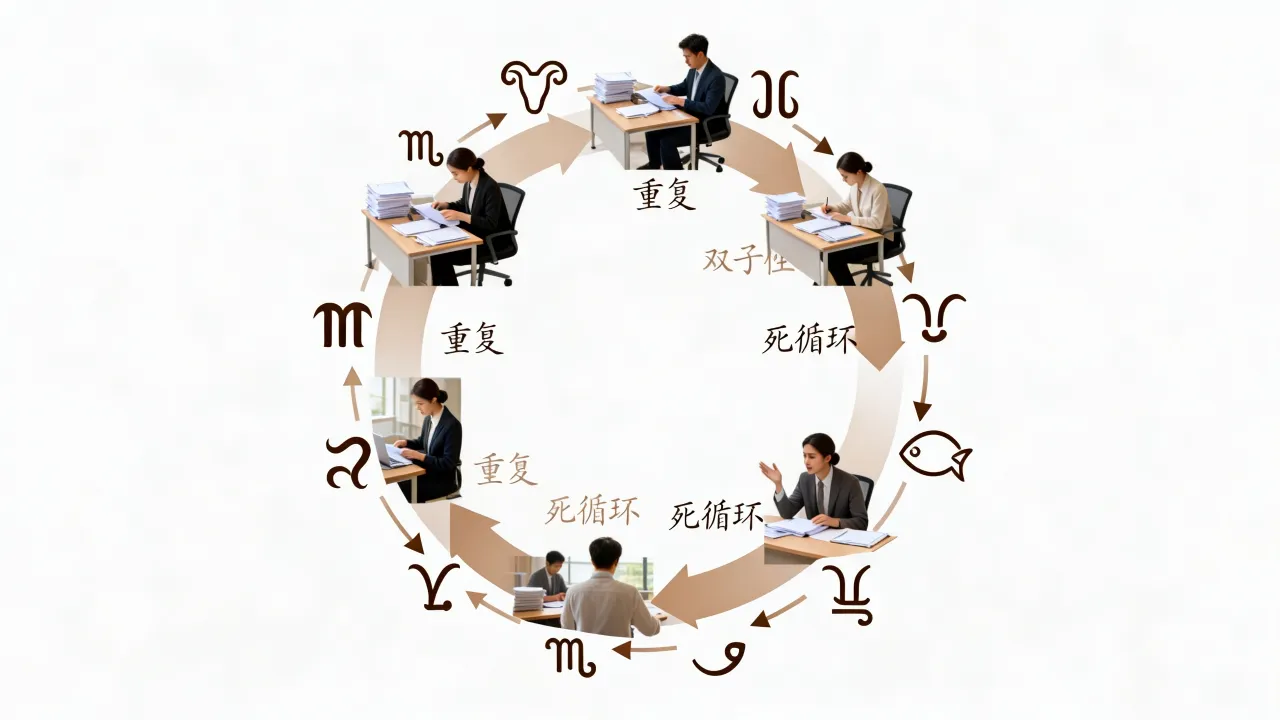 十二星座死循环怎么回事,为什么你总在重复同样的错误? 十二星座死循环怎么回事,为什么你总在重复同样的错误?