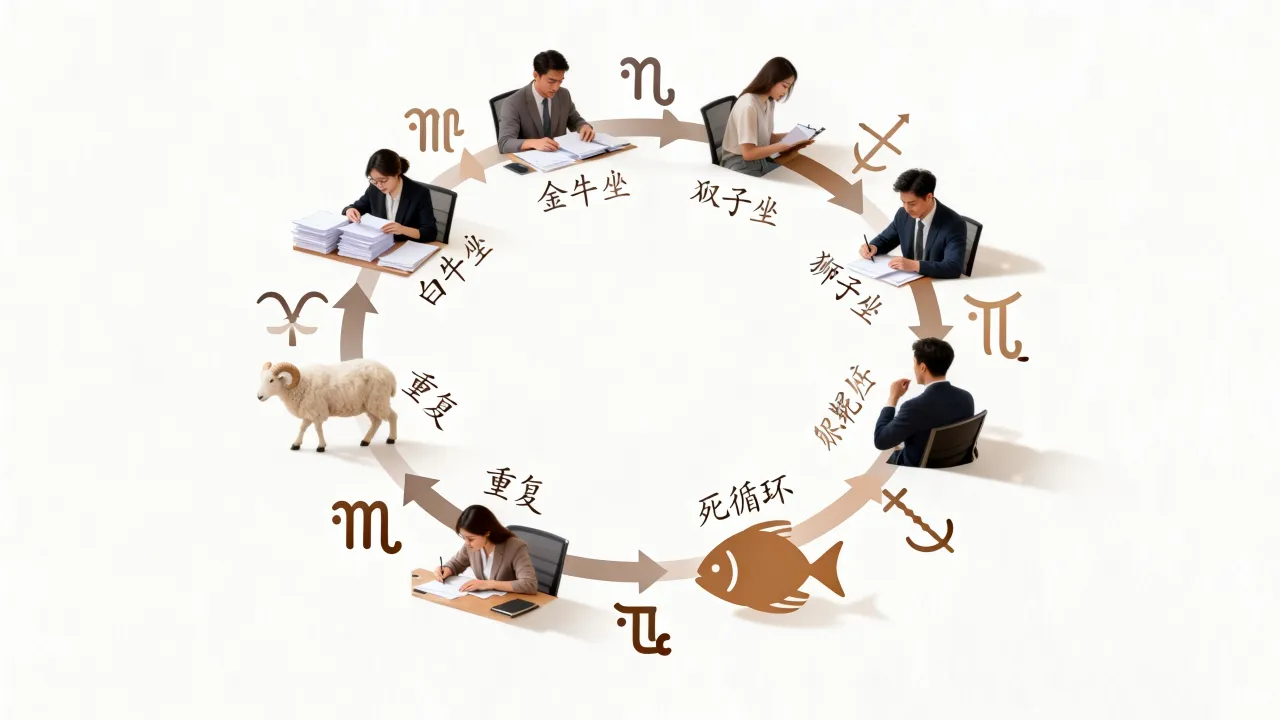 十二星座死循环怎么回事,为什么你总在重复同样的错误? 十二星座死循环怎么回事,为什么你总在重复同样的错误?