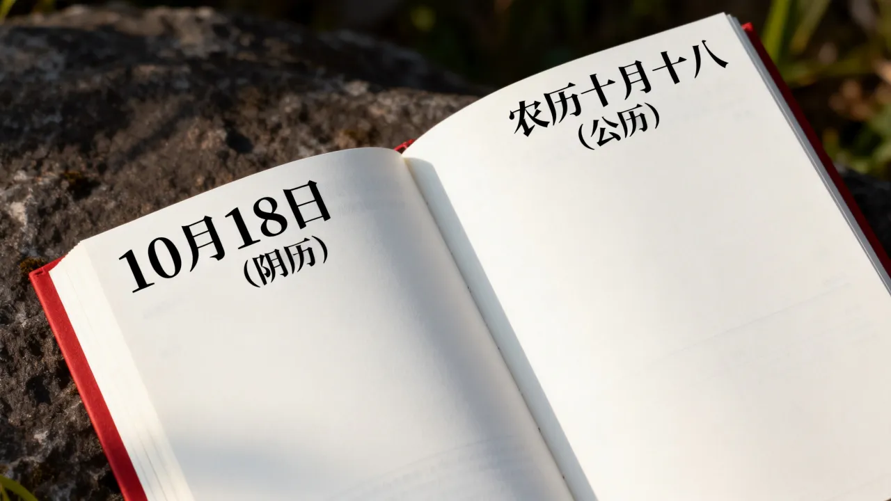 10月18的阴历是几月几号,农历十月十八对应的公历日期是什么 10月18的阴历是几月几号,农历十月十八对应的公历日期是什么