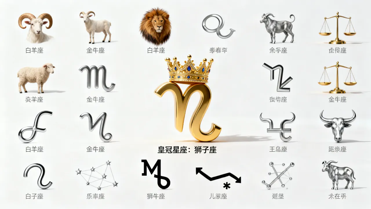 十二星座中哪个是皇冠星座?星座之王你知道是谁吗 十二星座中哪个是皇冠星座?星座之王你知道是谁吗