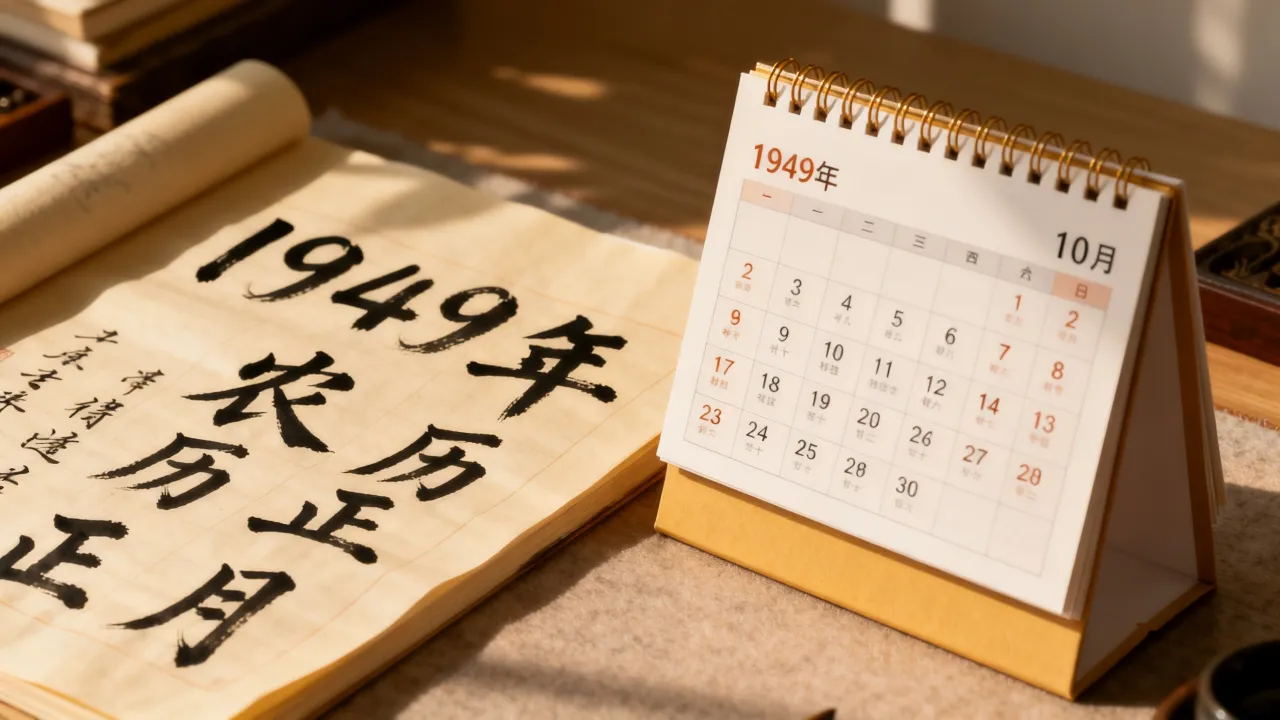 1949年的阴历是什么,1949年农历阳历怎么对照? 1949年的阴历是什么,1949年农历阳历怎么对照?